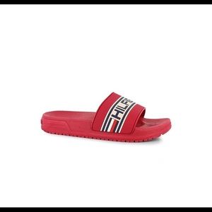 Tommy Hilfiger boys slides size 5M